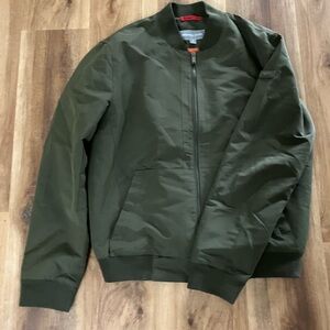 Michael Kors Dark Green Bomber Jacket